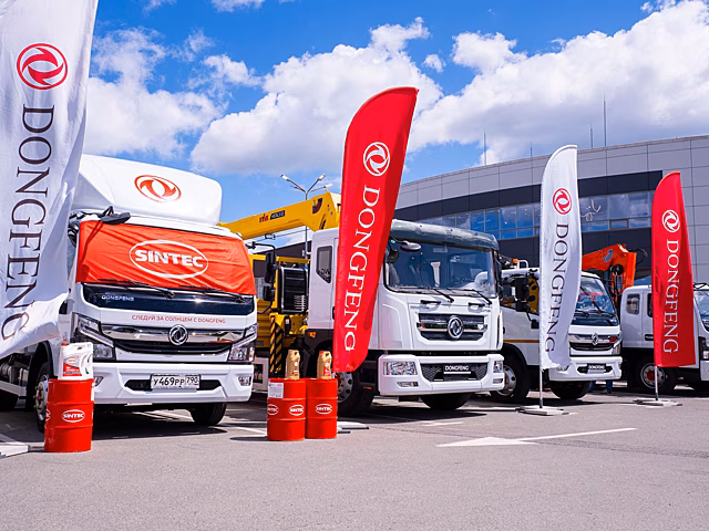 Автопробег среднетоннажных грузовиков DONGFENG «Следуй за солнцем» на финишной прямой!