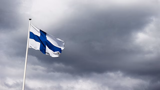 Около 30 автомобилей столкнулись в Финляндии