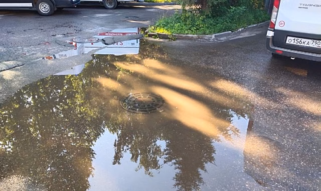В подмосковной больнице появилась своя «полоса препятствий» на дороге