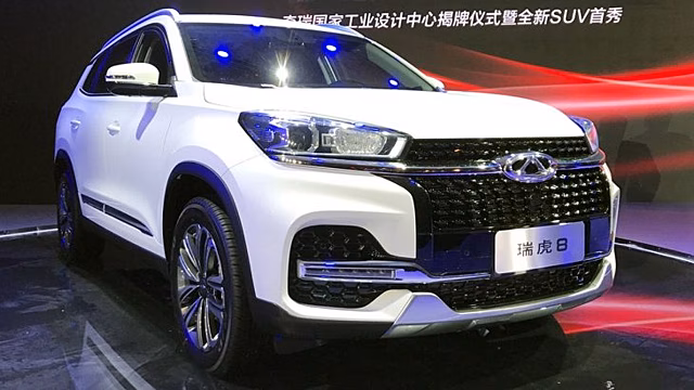 Семиместный кроссовер Chery Tiggo 8 рассекречен официально