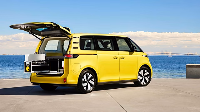 Показан комплект, который за минуту превращает Volkswagen ID.Buzz в кемпер