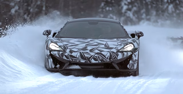 McLaren показал работу купе 570 в экстремальных условиях