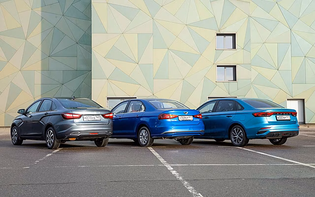 Лада Веста с вариатором, Geely Emgrand и Jetta VA3 – тест в цифрах