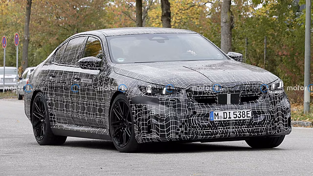 BMW M5 готовится стать гибридным седаном PHEV Performance