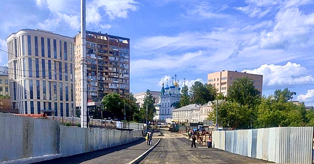Лыкову дамбу откроют для пешеходов и автомобилистов