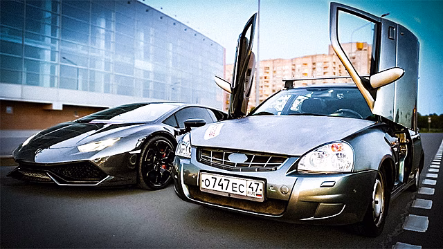 Обычный парень построил крутейшую Lada Priora