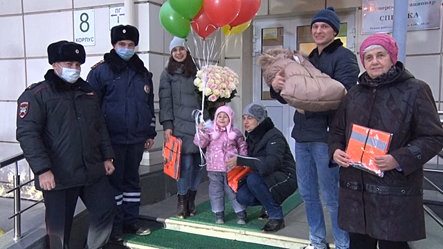 В Тюменской области автоинспекторы  экстренно  доставили роженицу в перинатальный центр 