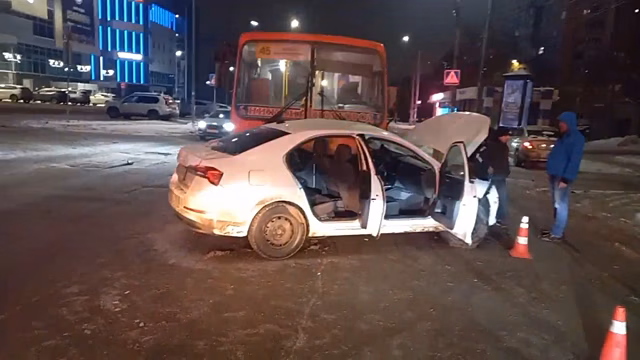 Два человека пострадали в ДТП с маршруткой на Казанском шоссе