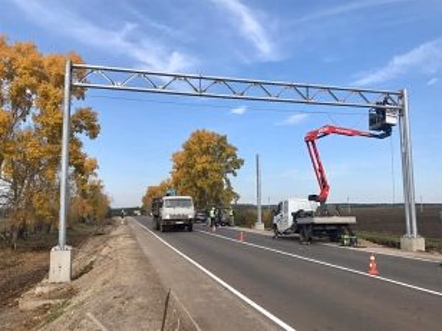 На Александровском тракте устанавливают первый в Иркутской области автоматический пункт весогабаритного контроля