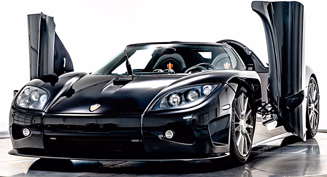 На продажу выставлена одна из первых моделей марки Koenigsegg