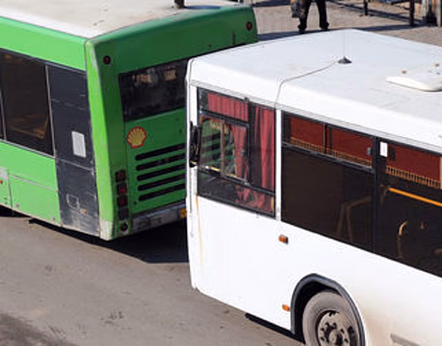 В Красноярске каждое второе ДТП с автобусом происходит по вине водителей маршруток