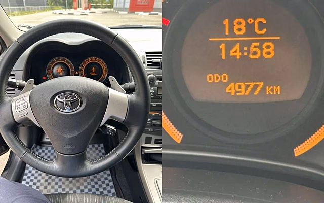 В продаже появился седан Тойота японской сборки по цене Lada Vesta