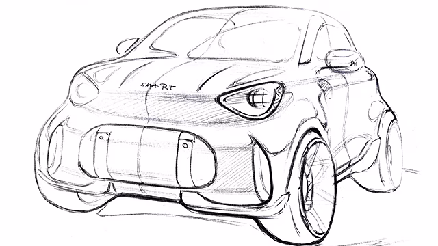 Smart #2 станет преемником Fortwo и выйдет в 2026 году