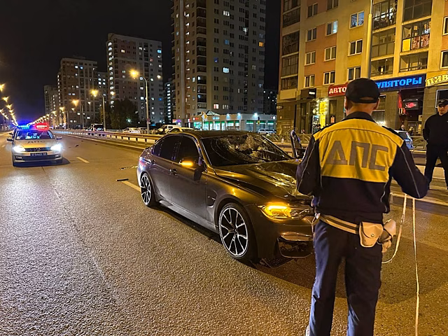 В Екатеринбурге пешеход попал под колеса BMW