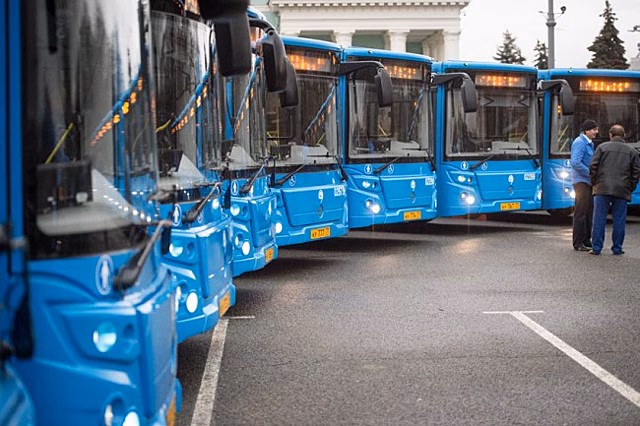 Автопарк в Ховрине в 2019 году получит 196 новых автобусов, работающих на метане