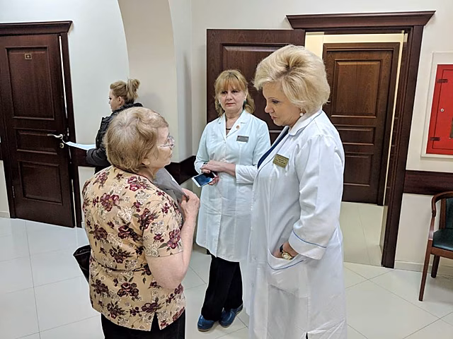 В минувшую субботу диспансеризацию в больнице им. В.В. Виноградова прошли ветераны