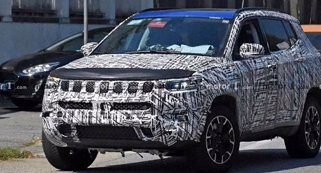 Обновленный Jeep Compass 2022 года может дебютировать в ноябре 2020