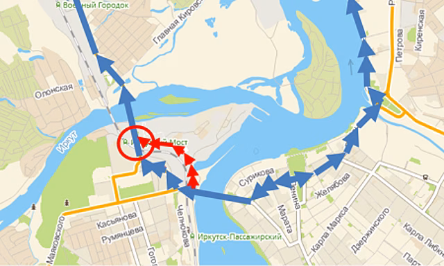 Движение по путепроводу по улице Джамбула в Иркутске будет ограничено