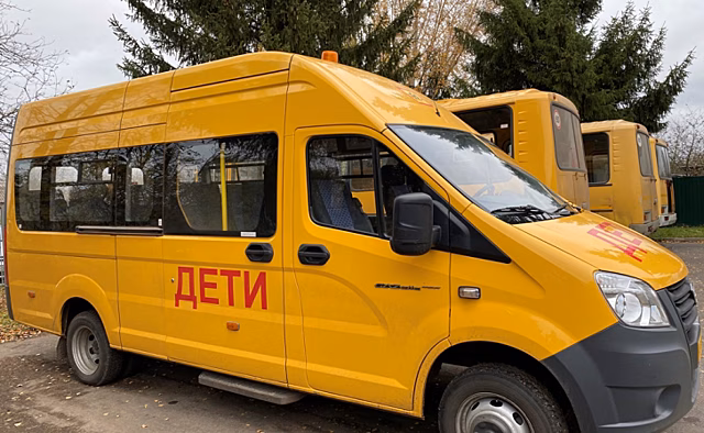 В Курскую область привезли 55 новых школьных автобусов