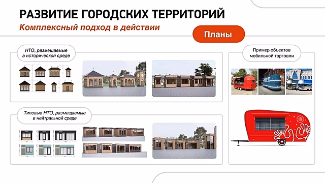 Единый дизайн-код будет у торговых объектов на обновлённых территориях в Вологде