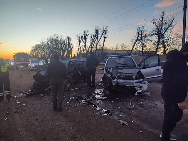 На Кубани в лобовом ДТП погиб человек