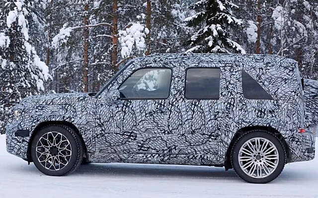 Mercedes откажется от электромотора для компактного внедорожника G-класса