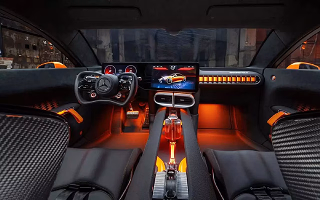 Суперкар Mercedes-AMG GT XX мощностью 1360 лошадиных сил сняли на фото