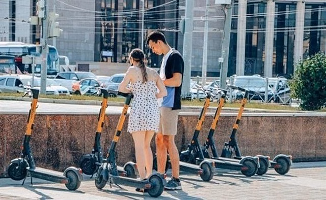 В Казани изъяли 26 электросамокатов, припаркованных в неположенных местах