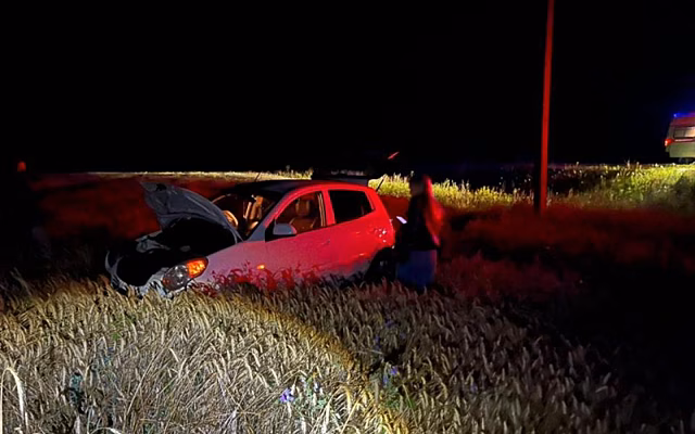 В Кадомском районе при съезде Kia Picanto в кювет пострадали две женщины