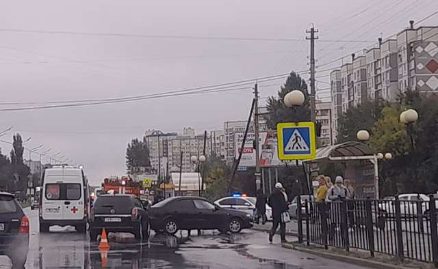В Курске в ДТП пострадал автомобилист