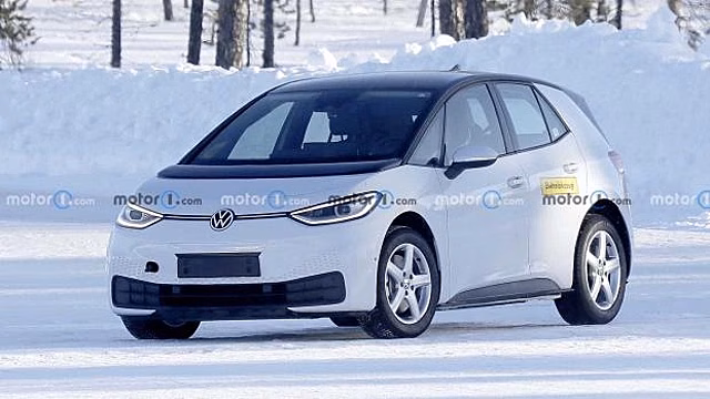 Компактный Volkswagen ID.2 замечен во время прохождения тестов