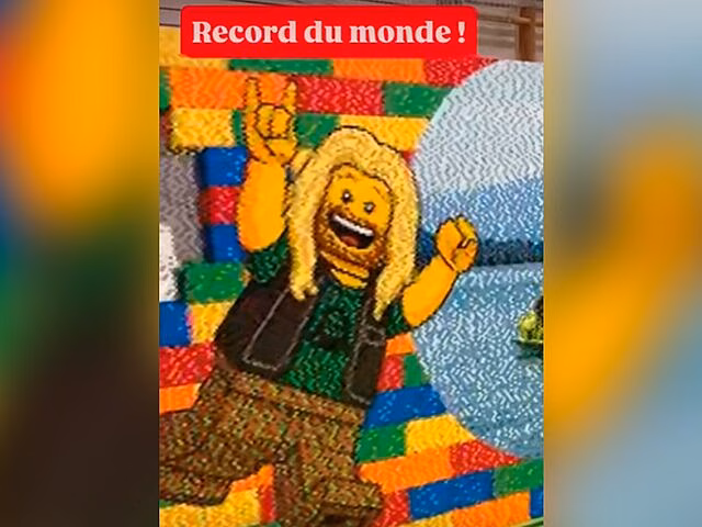 В Швейцарии собрали самую большую в мире фреску из Lego