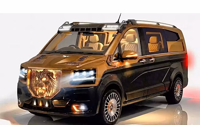 V–Class превратили в вызывающий шедевр
