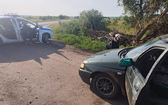 В Мордовии задержали пьяного угонщика после аварии