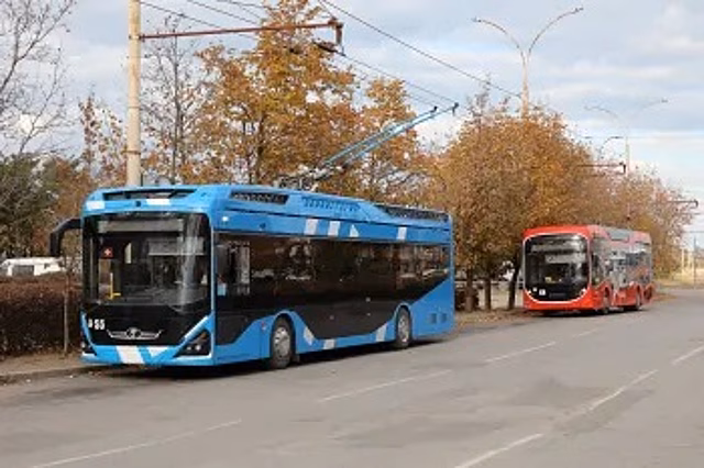 Новые троллейбусы проходят тестирование в Волгодонске