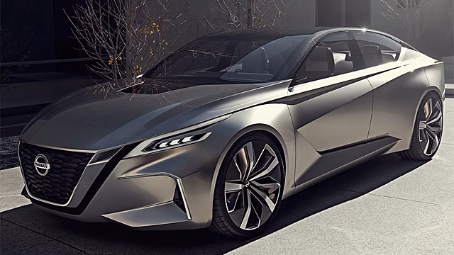 Nissan показал дизайн новых седанов на прототипе