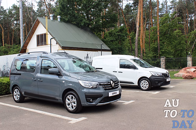 Новый коммерческий фургон Renault Express прибыл в Украину