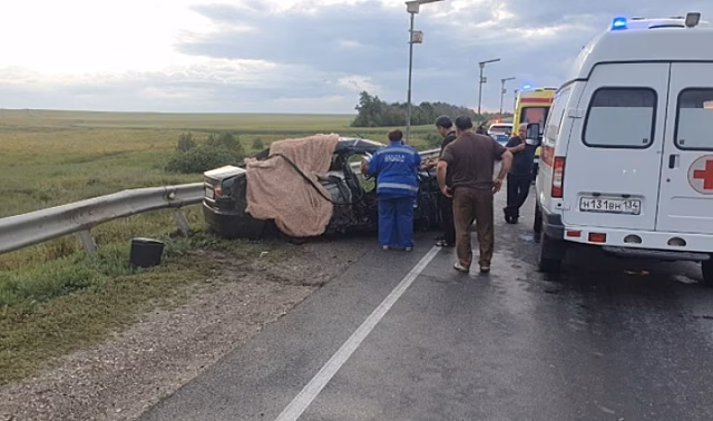 В Волгоградской области в тройном ДТП погибли двое детей