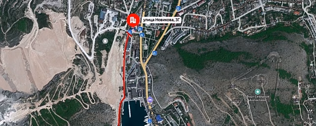 В Севастополе закрыли Таврическую набережную в Балаклаве до 2024 года