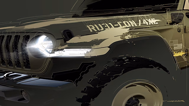 Jeep готовит «армейский» Rubicon 4xe для Easter Safari