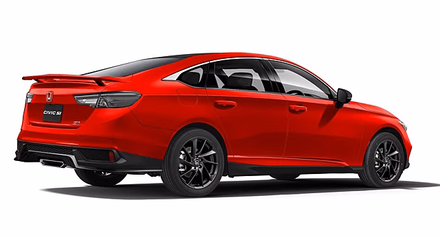 Опубликованы первые рендеры будущего Honda Civic Si