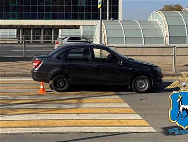 Шестилетняя девочка попала под машину на дублере Московского шоссе в Самаре