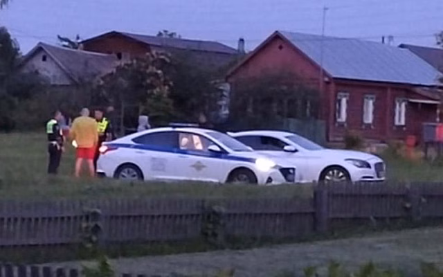 Под Рязанью сотрудники ДПС устроили погоню за пьяным водителем автомобиля бизнес-класса