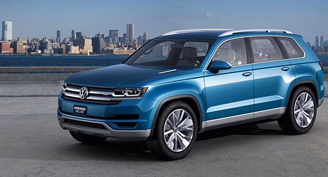 Появились фото кроссовера VW Tavendor для Китая