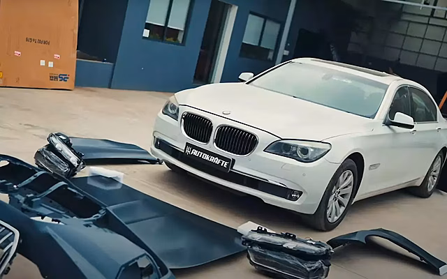 Посмотрите на перевоплощение старой BMW в самый последний кузов от индийских мастеров