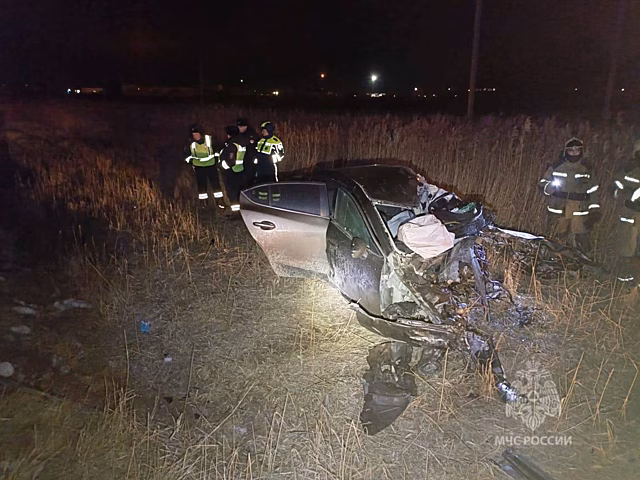 На трассе Оренбург-Самара в дорожной аварии погиб 1 человек