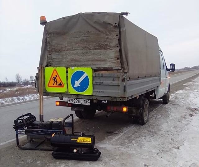 Сотрудники ТУАД спасли на трассах Новосибирской области водителей четырёх заглохших автомобилей
