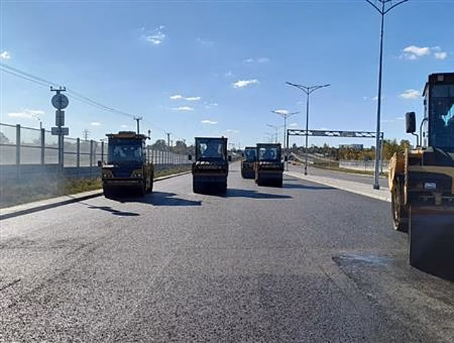 Загородная часть магистрали "Центральной" готова на 95%