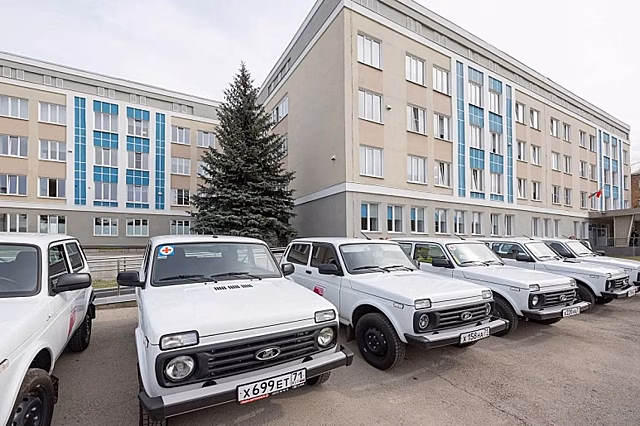 ФАПы получат 18 новых автомобилей "Нива" в Тульской области