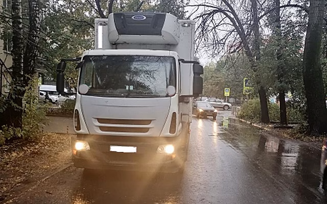 В Рязани грузовик на пешеходном переходе сбил женщину